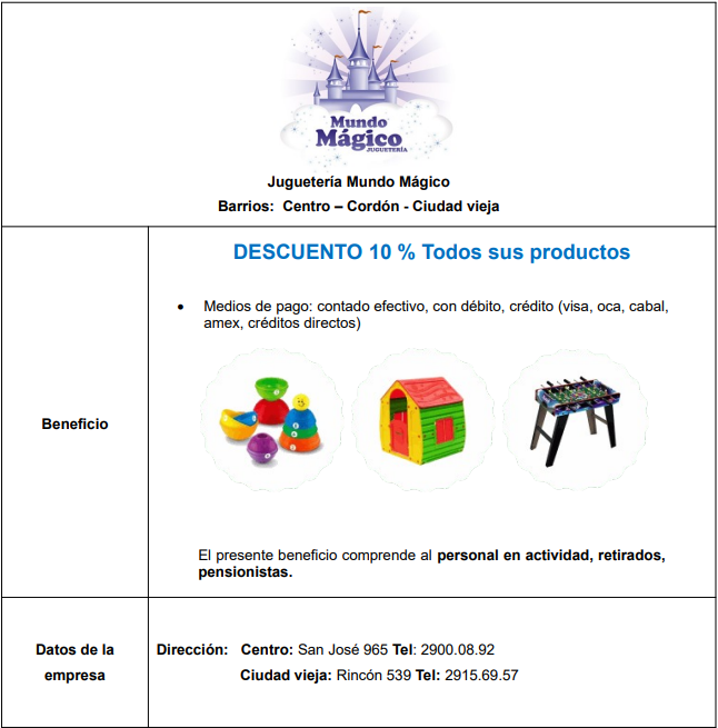 Jugueteria magico top mundo